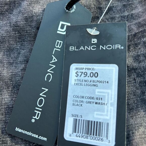 Blanc Noir Excel Legging Gray and Black Leggings NWT - Picture 7 of 7